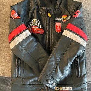 Disney Cars Lightening McQueen leather jacket